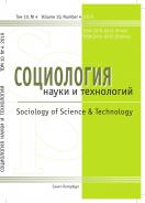     / Sociology of science and technology
